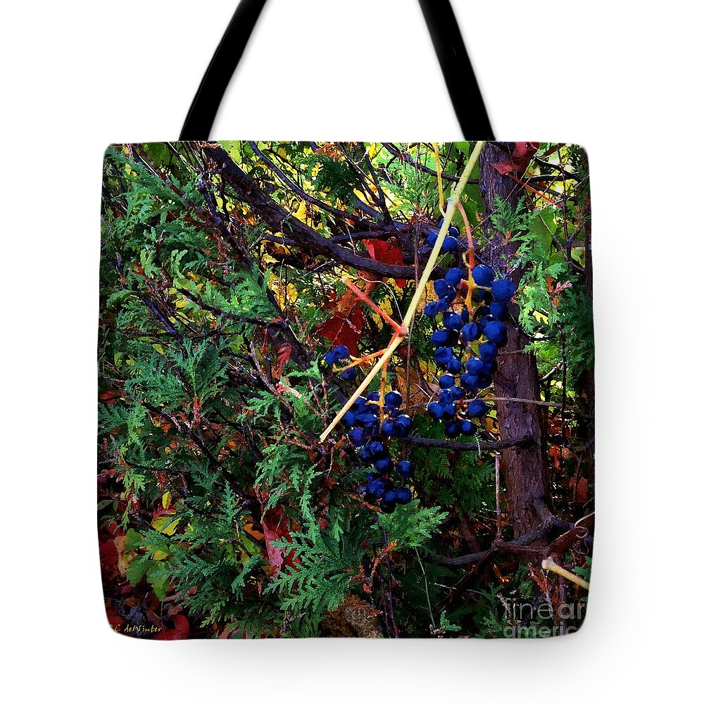 Autumn Tote Bag featuring the painting October Potpourri by RC DeWinter