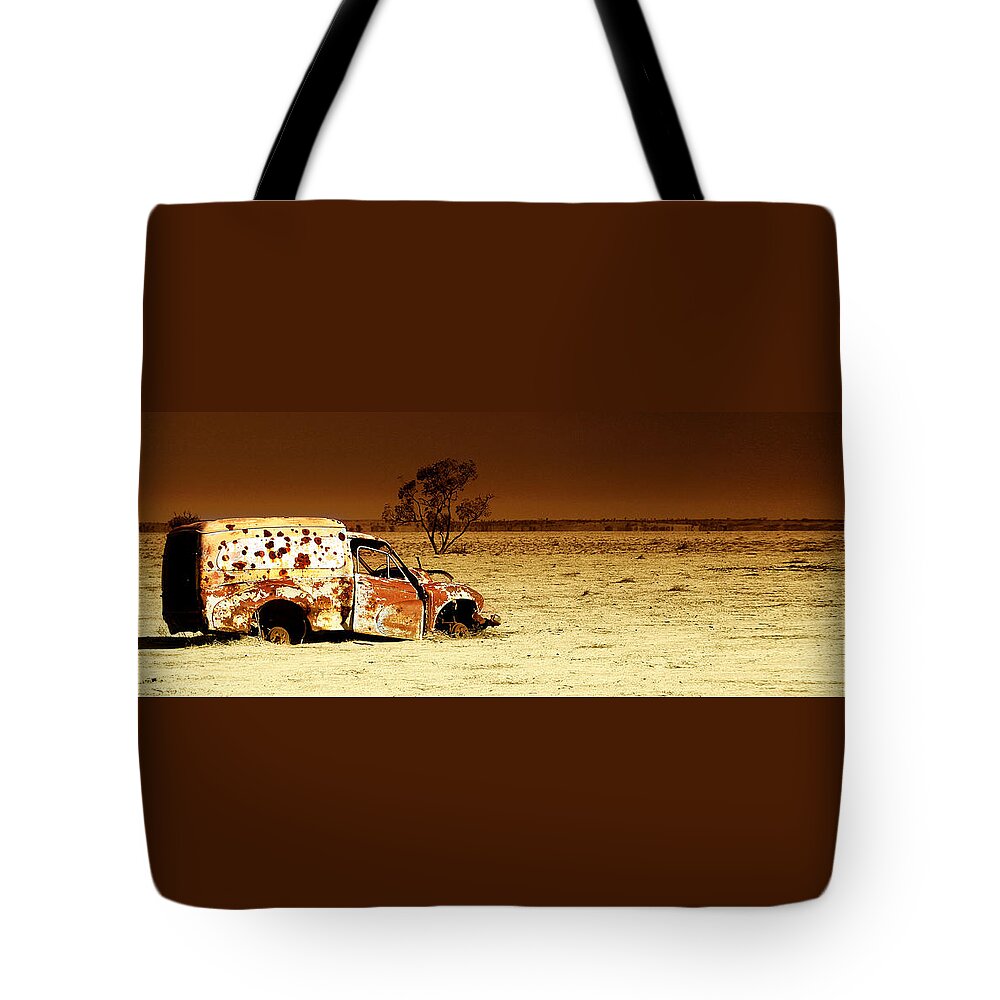 Transportation Tote Bag featuring the photograph Off Road by Holly Kempe