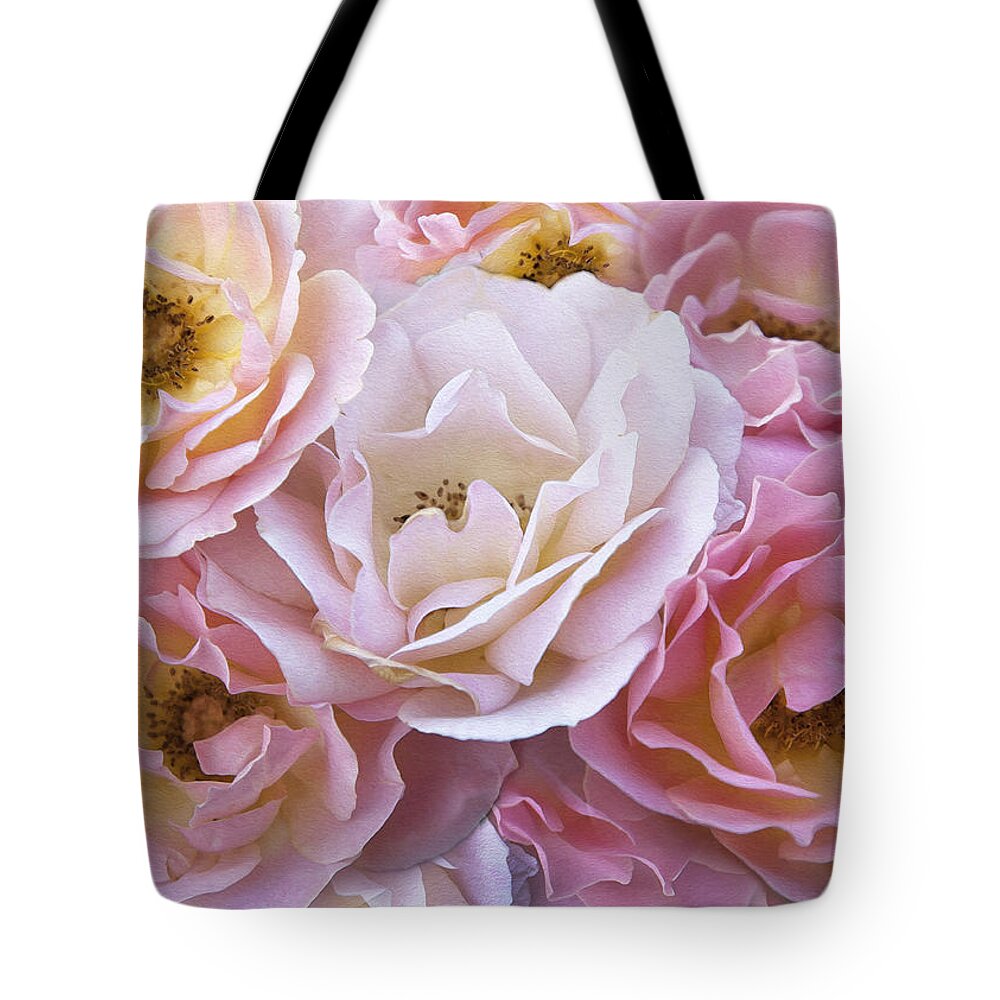 Digital Roses Tote Bag featuring the photograph Oh Glory Me by Theresa Tahara