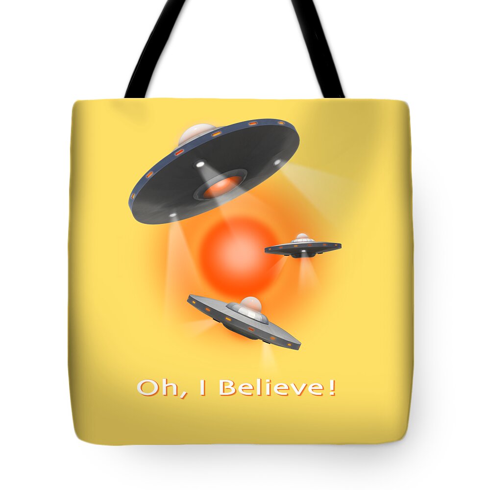 T-shirt Tote Bag featuring the photograph Oh I Believe SE by Mike McGlothlen