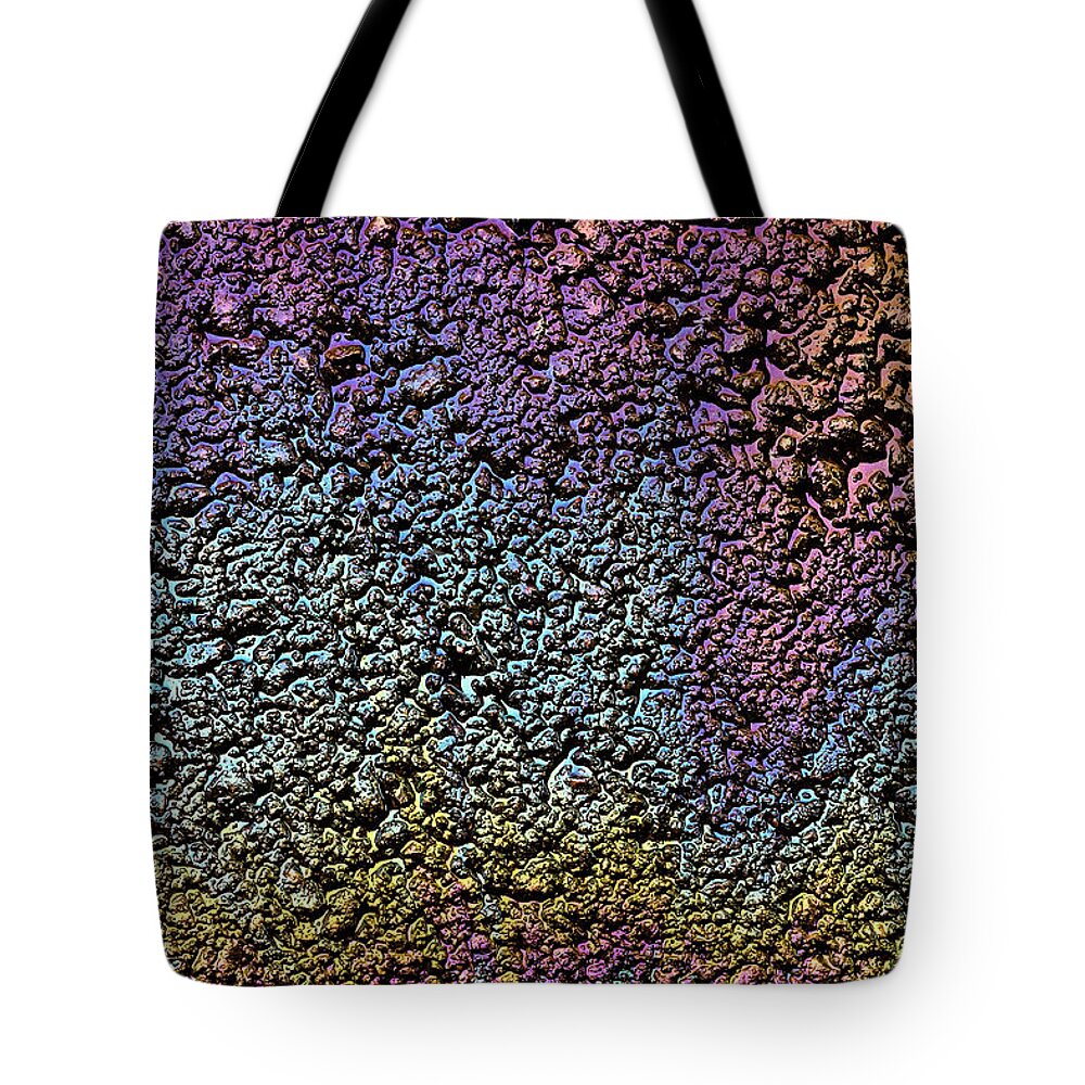 Oil Tote Bag featuring the photograph Oil Colors by Christopher Johnson