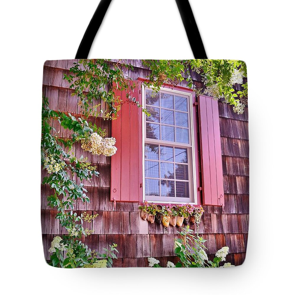  Tote Bag featuring the photograph Old Bethel Church Window by Kim Bemis