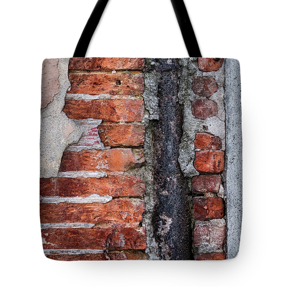 Old brick wall fragment Tote Bag by Elena Elisseeva - Fine Art America