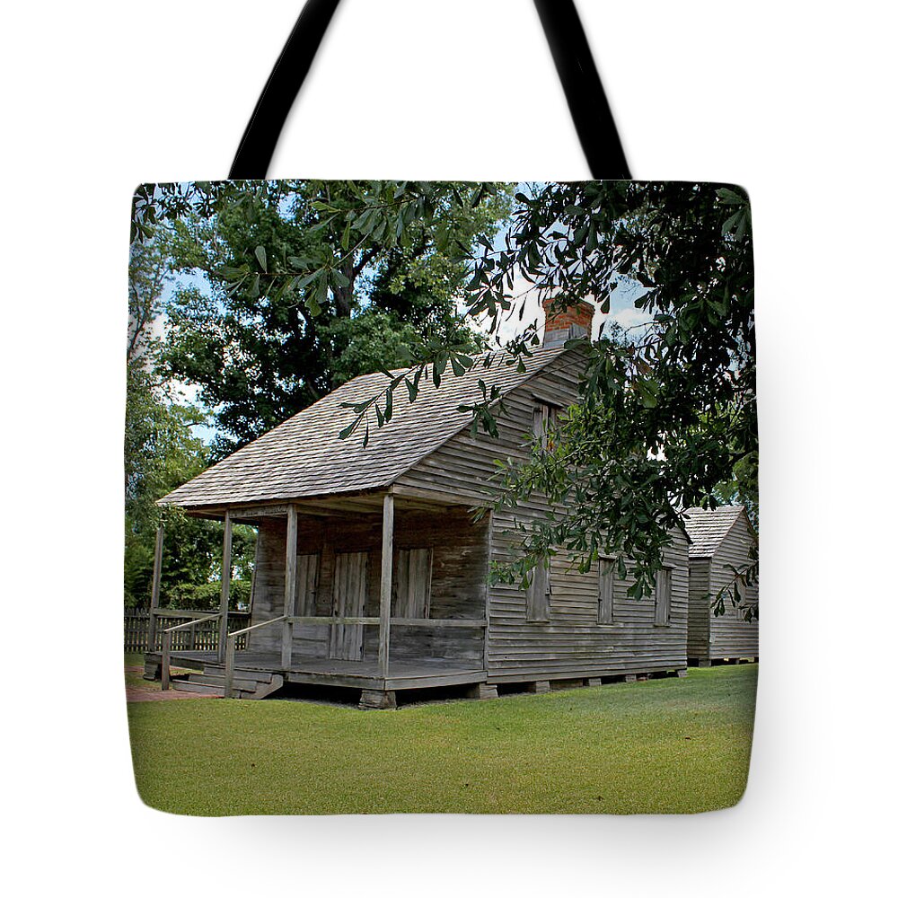Cajun Tote Bag featuring the photograph Old Cajun Home by Judy Vincent