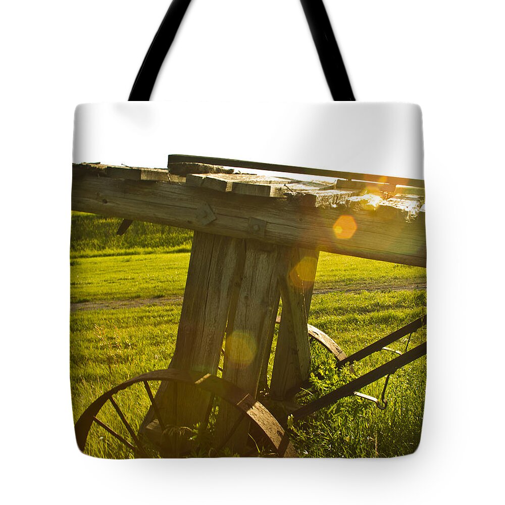 Dock Tote Bag featuring the photograph Old dock by Jana Rosenkranz