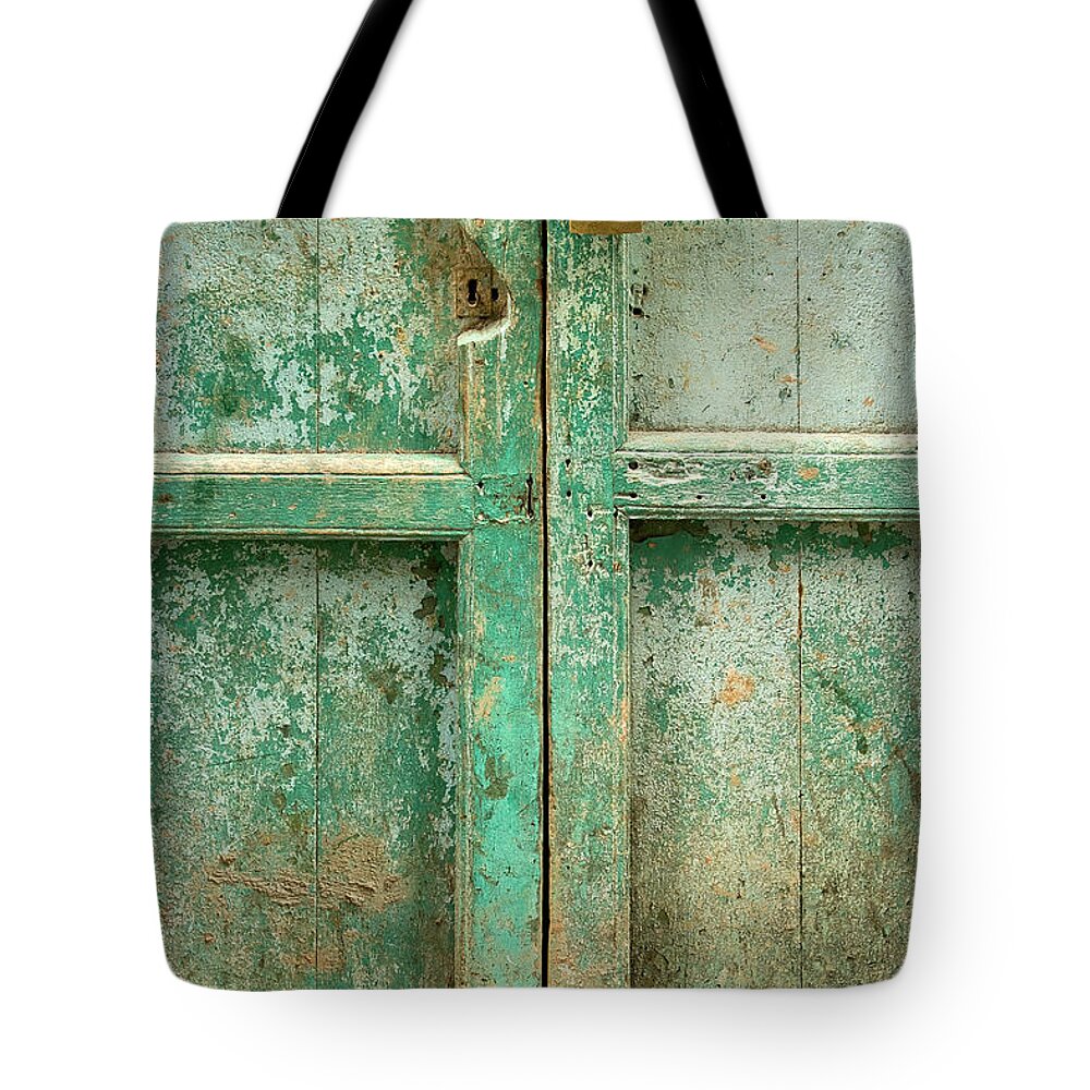 3scape Photos Tote Bag featuring the photograph Old Door by Adam Romanowicz