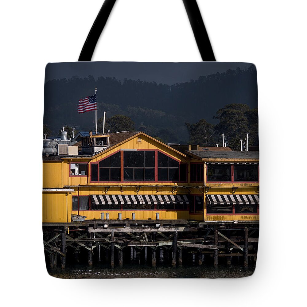 Old Fisherman's Grotto Tote Bag featuring the photograph Old Fisherman's Grotto by Derek Dean