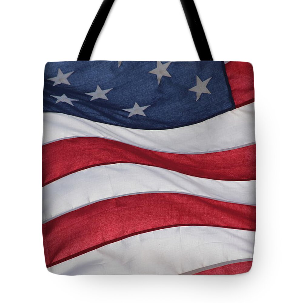 America Tote Bag featuring the photograph Old Glory by Lauri Novak