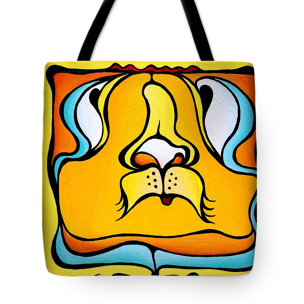 Old Tote Bag featuring the painting Old Guyser by Amy Ferrari