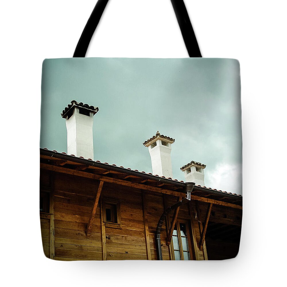 Old Tote Bag featuring the photograph Old house by Dimitar Hristov