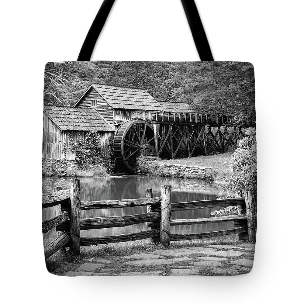 1900's Tote Bag featuring the photograph Old Mountain Morning by Michael Scott