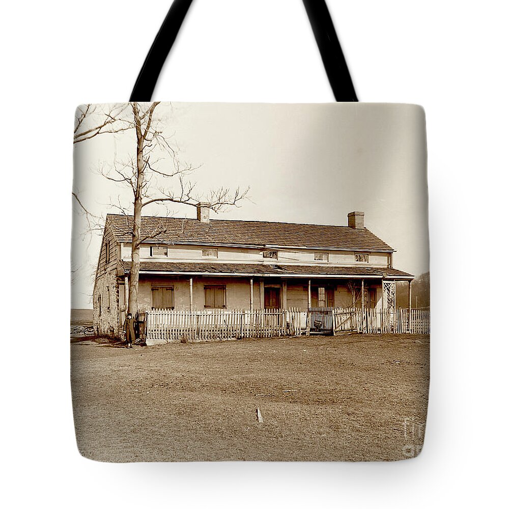 Edward Wenzel Tote Bag featuring the photograph Old Nagle Homestead by Cole Thompson