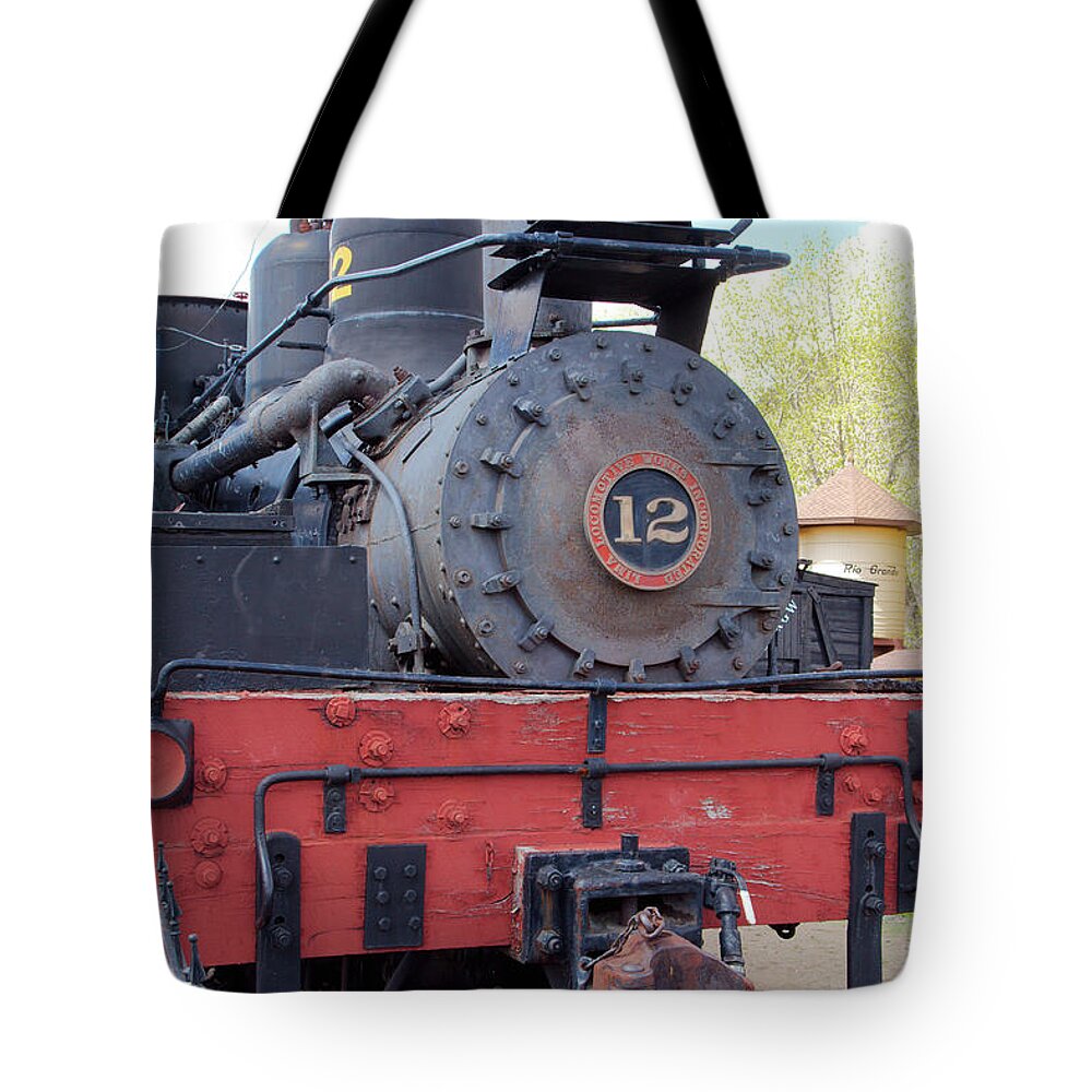 15566 Tote Bag featuring the photograph Old Number Twelve by Gordon Elwell