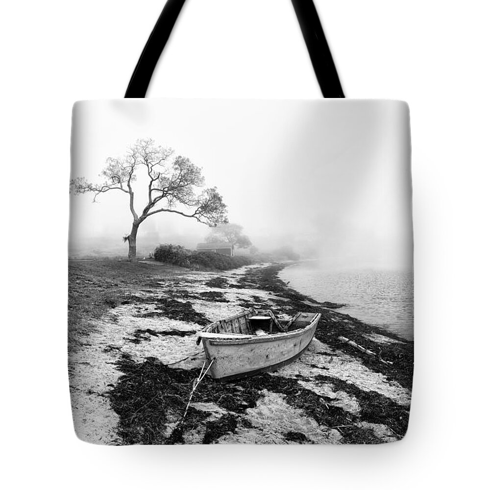Boat Tote Bag featuring the photograph Old rowing boat by Jane Rix