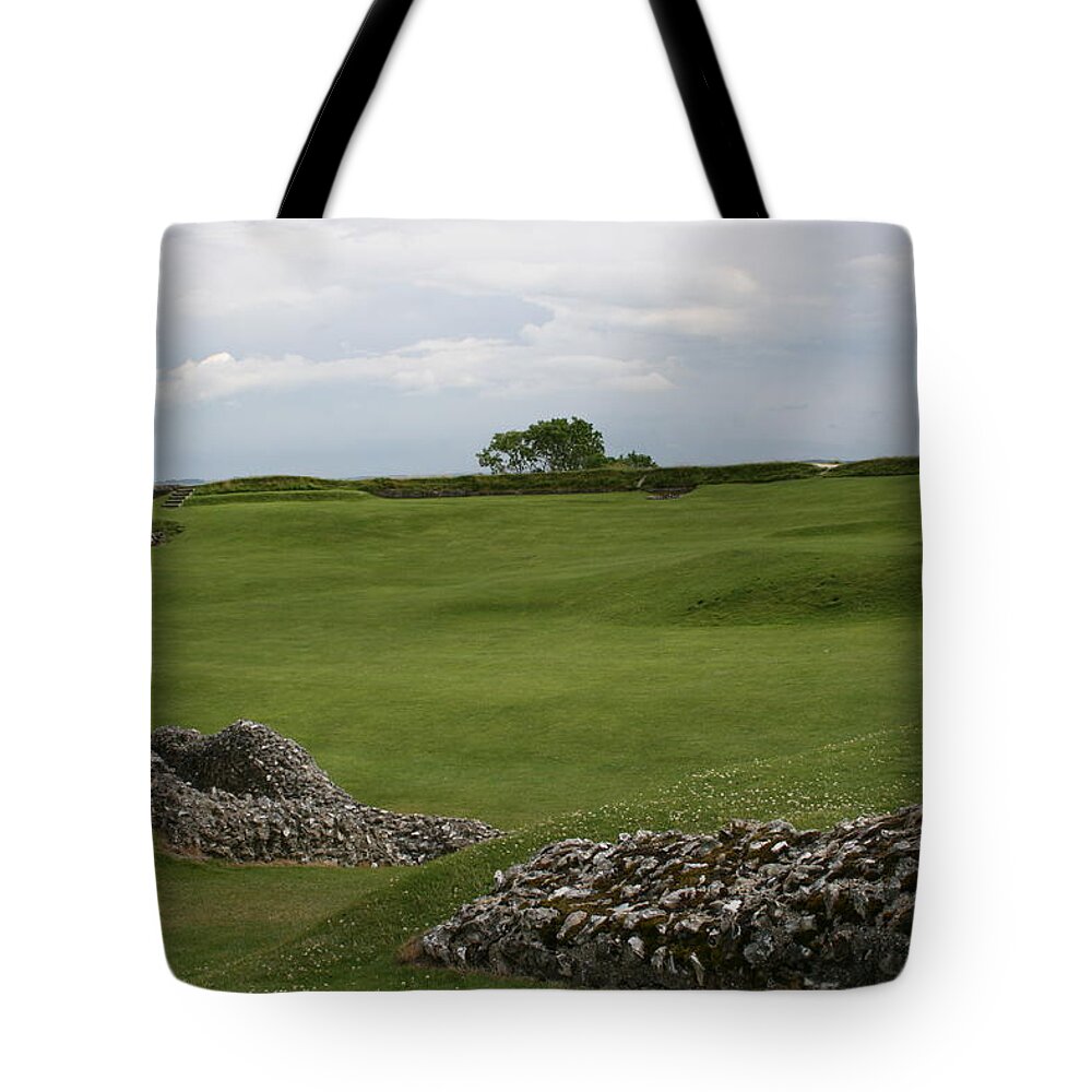 Old Tote Bag featuring the photograph Old Sarum by Mary Mikawoz
