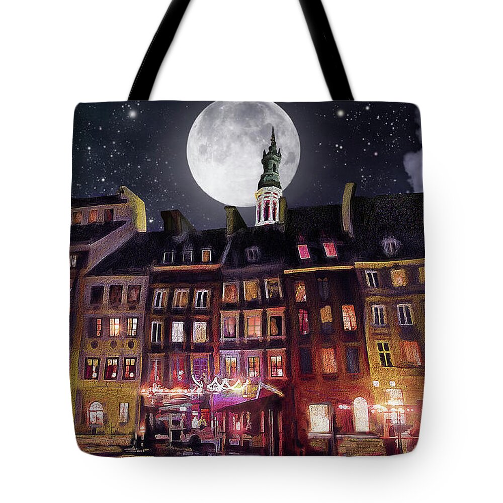  Tote Bag featuring the photograph Old Town in Warsaw # 26 by Aleksander Rotner