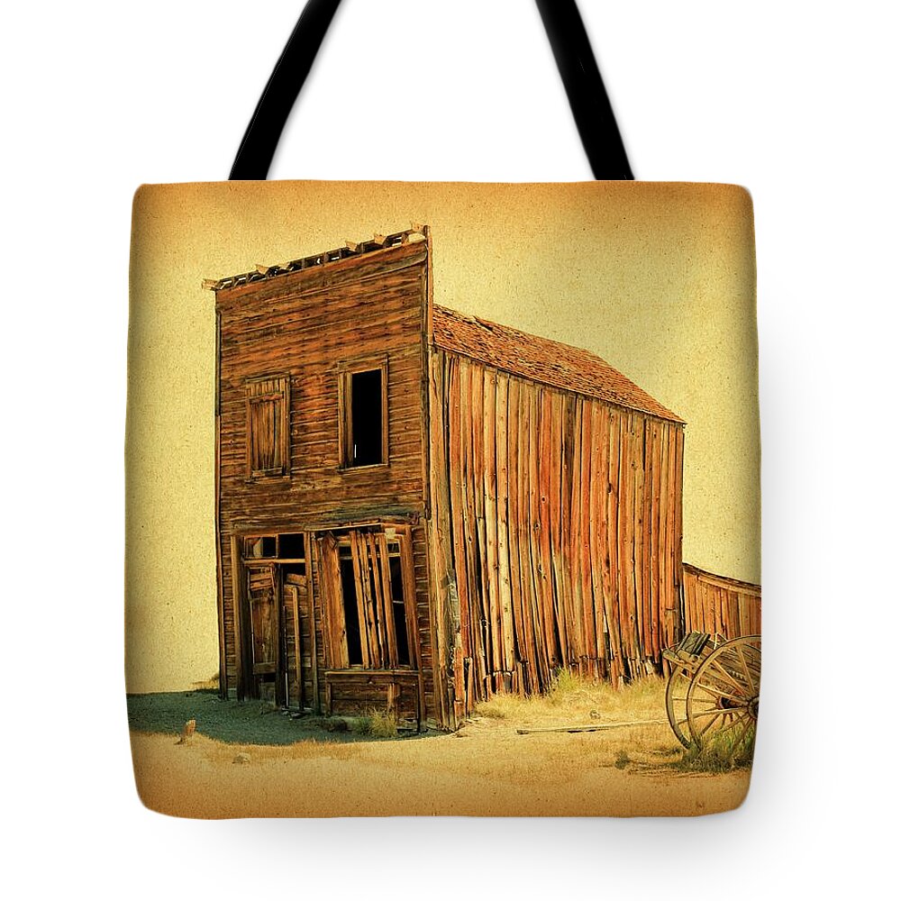 Old West Tote Bag featuring the photograph Old West by Steve McKinzie