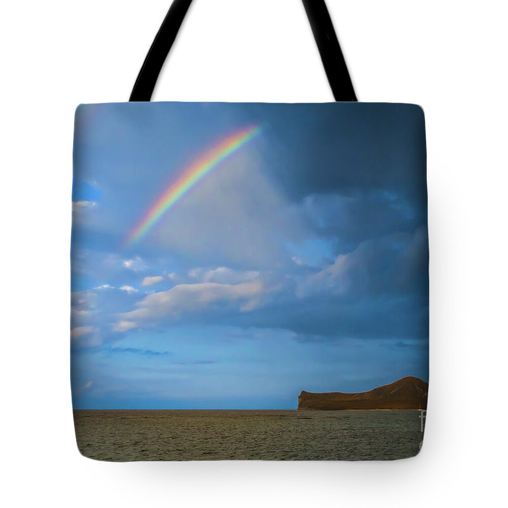 Island Rainbow Tote Bag featuring the photograph Once In A Lullaby by Mitch Shindelbower