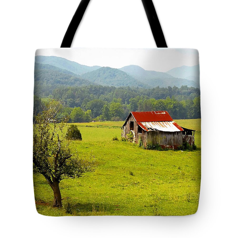 Farm Tote Bag featuring the photograph Once upon a time by David Lee Thompson