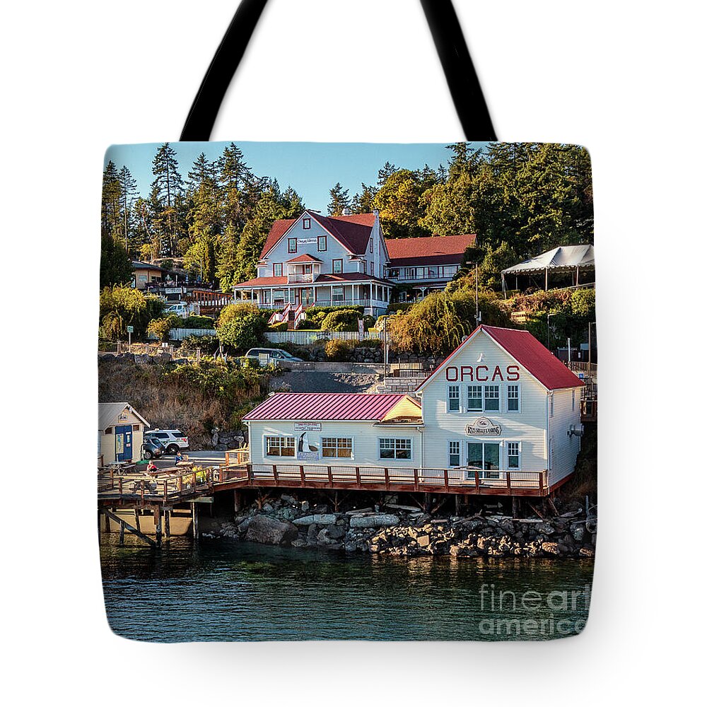Orcas Island Tote Bag featuring the photograph Orcas Island by Rod Best