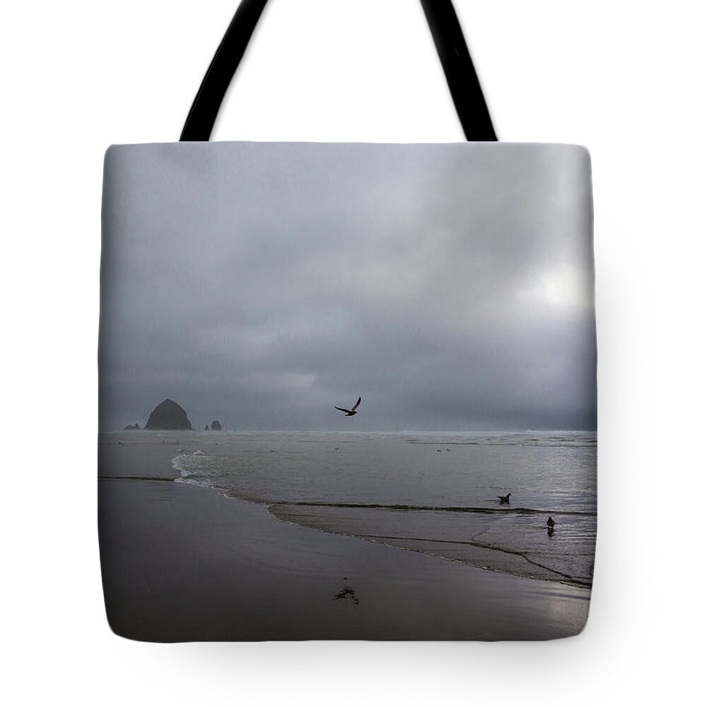Oregon Tote Bag featuring the photograph Oregon Coast by Robert McKay Jones