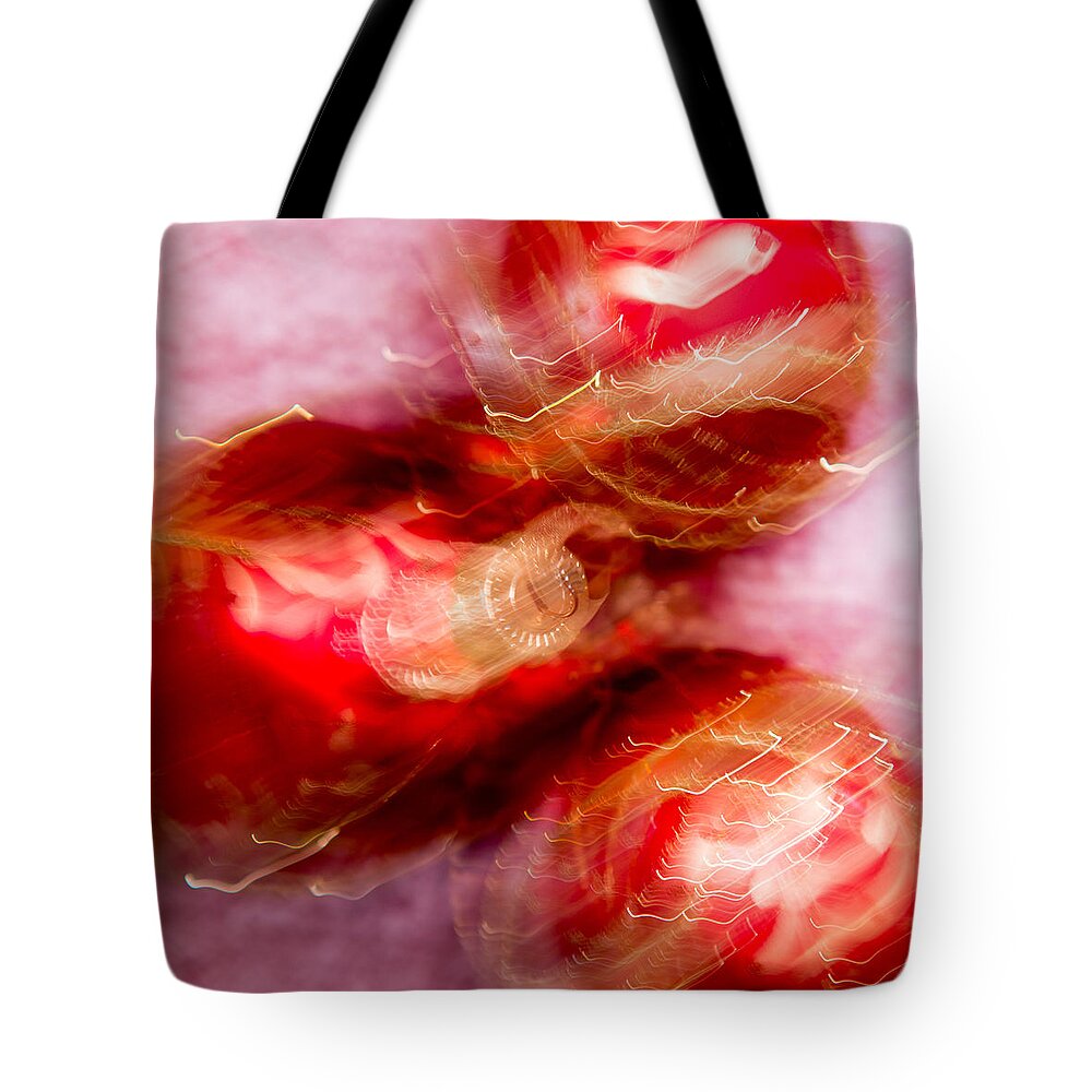 Ornament Tote Bag featuring the photograph Ornament Abstract 4 by Rebecca Cozart