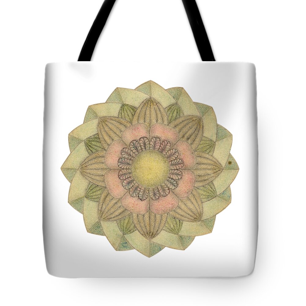 J Alexander Tote Bag featuring the drawing Ouroboros ja105 by Dar Freeland