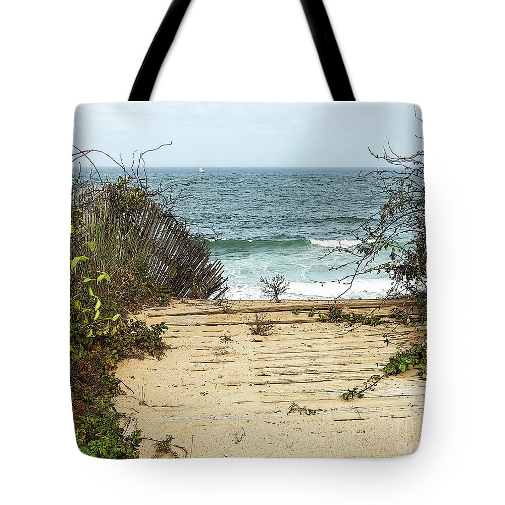 Outermost Passage Tote Bag featuring the photograph Outermost Passage by Michelle Constantine