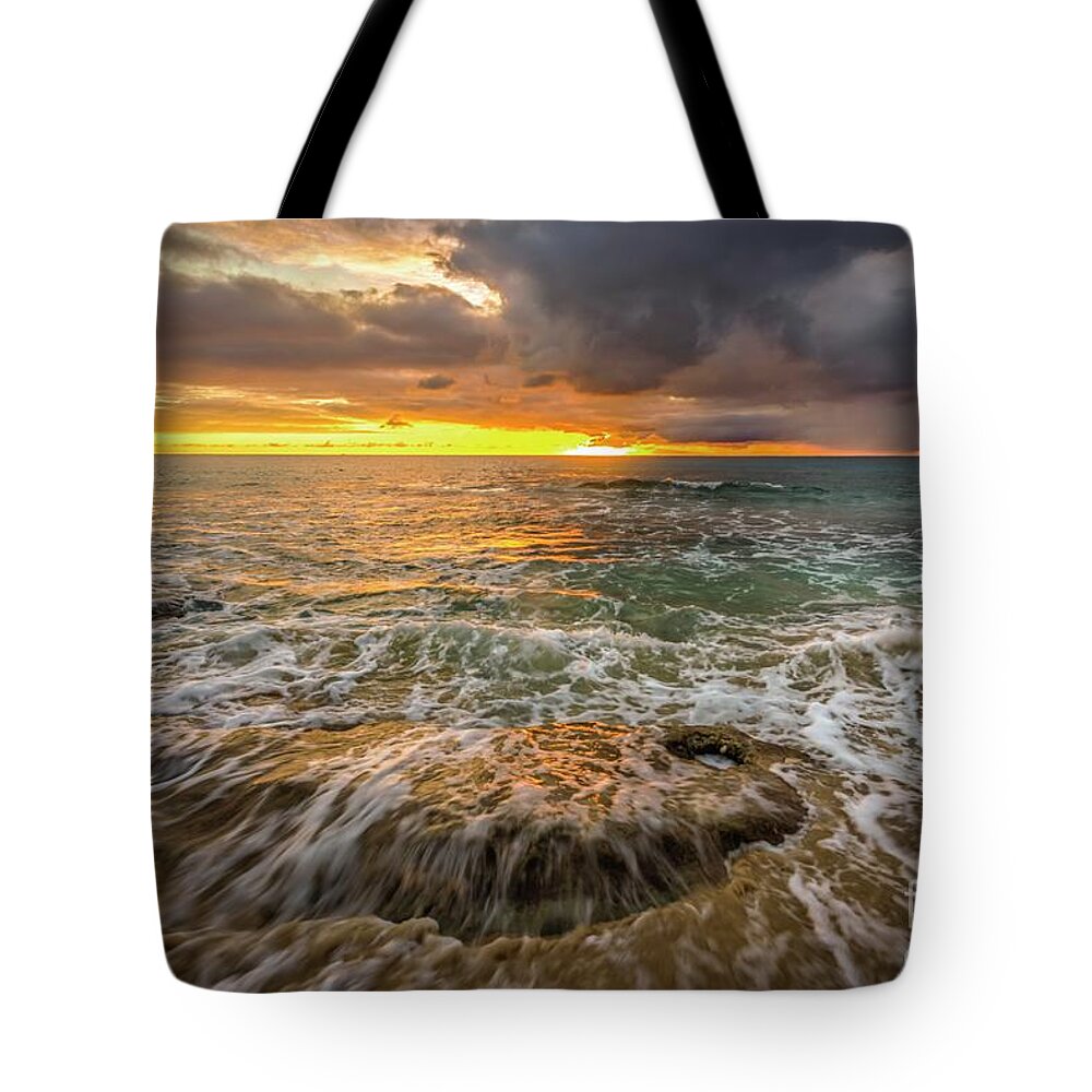  Tote Bag featuring the photograph Over The Top by Hugh Walker