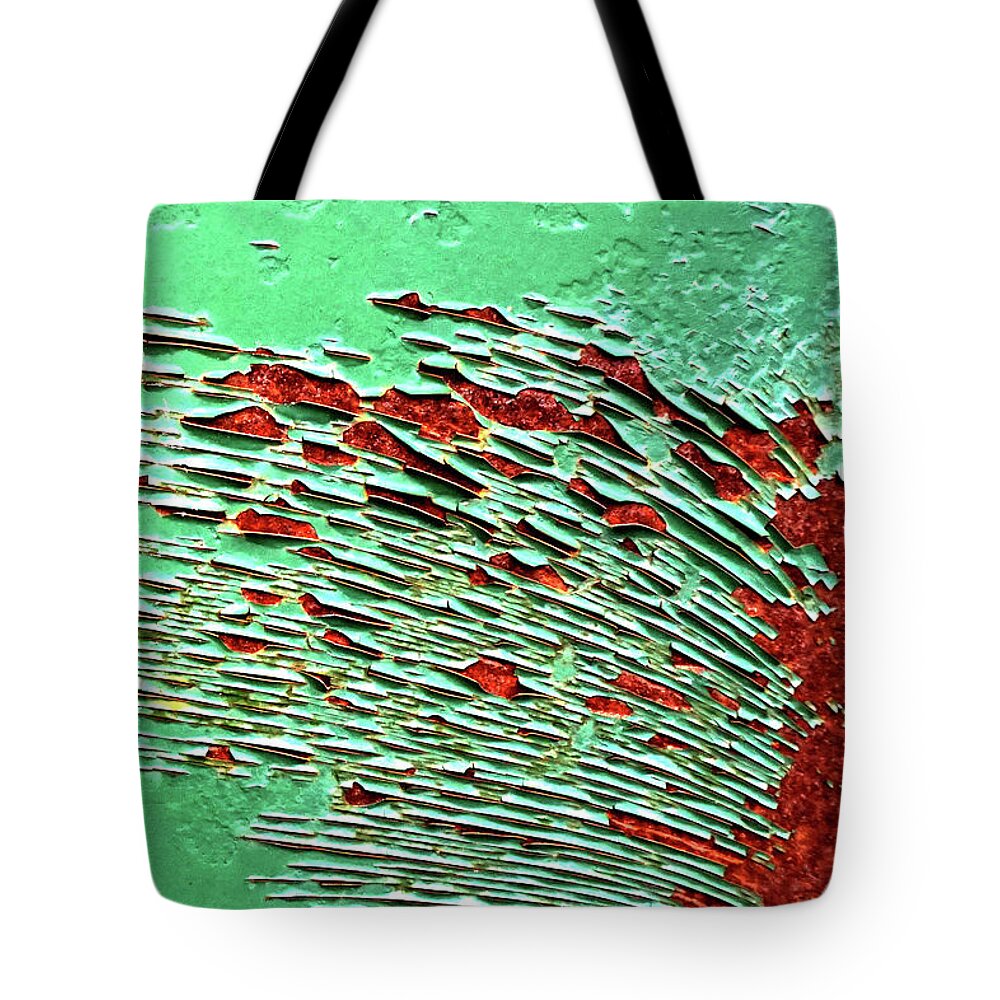 Oxidation Tote Bag featuring the photograph Oxidation #2988 by Raymond Magnani