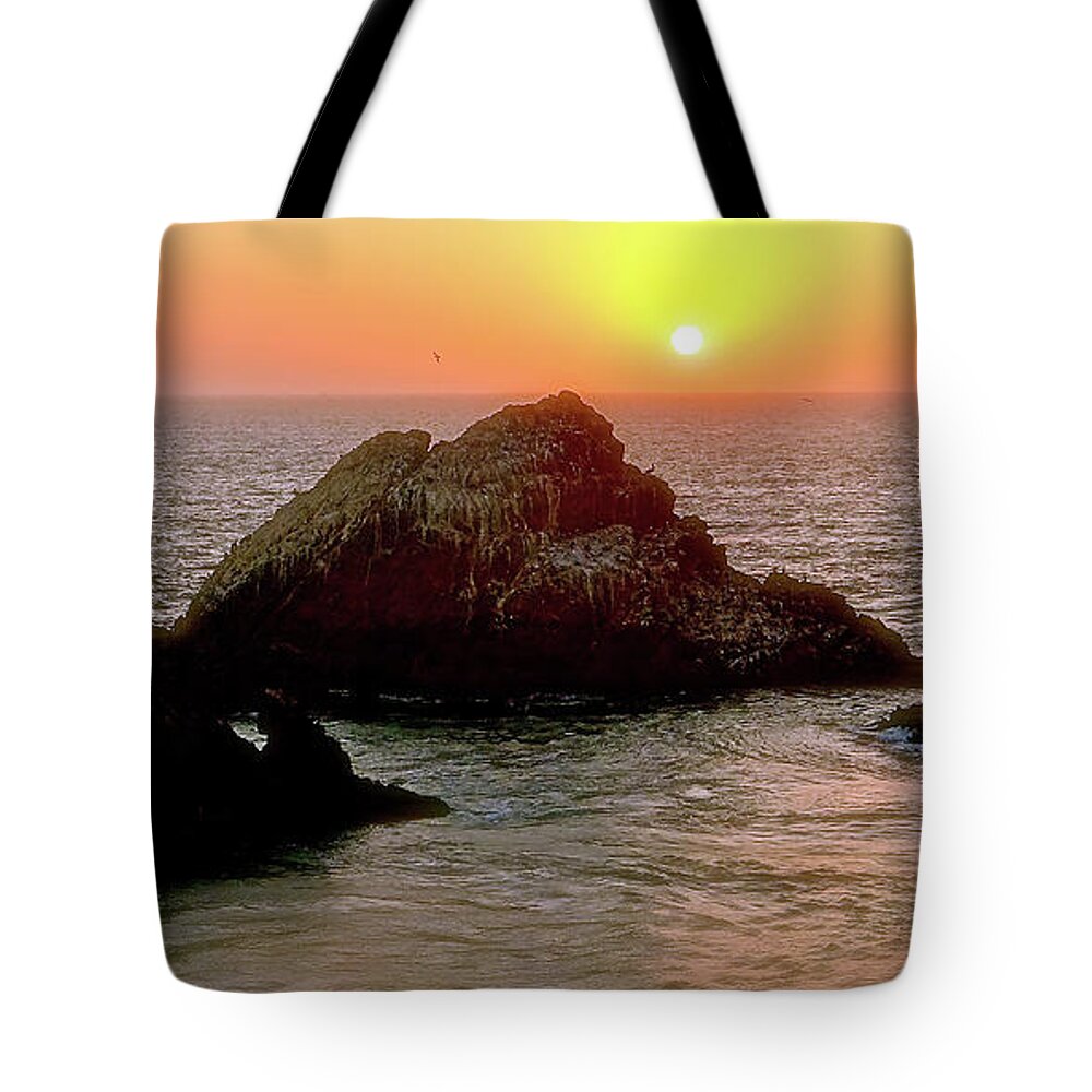 San Francisco Tote Bag featuring the photograph Pacific Express by Ira Shander