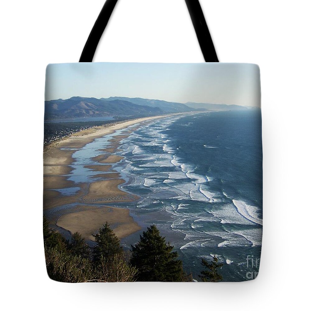 Pacific Ocean Tote Bag featuring the photograph Pacific Ocean - Oswald West by Julie Rauscher