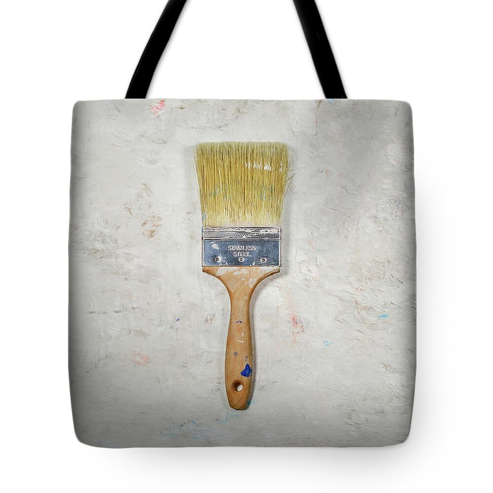 Paint Brush Tote Bag featuring the photograph Paint Brush by Scott Norris