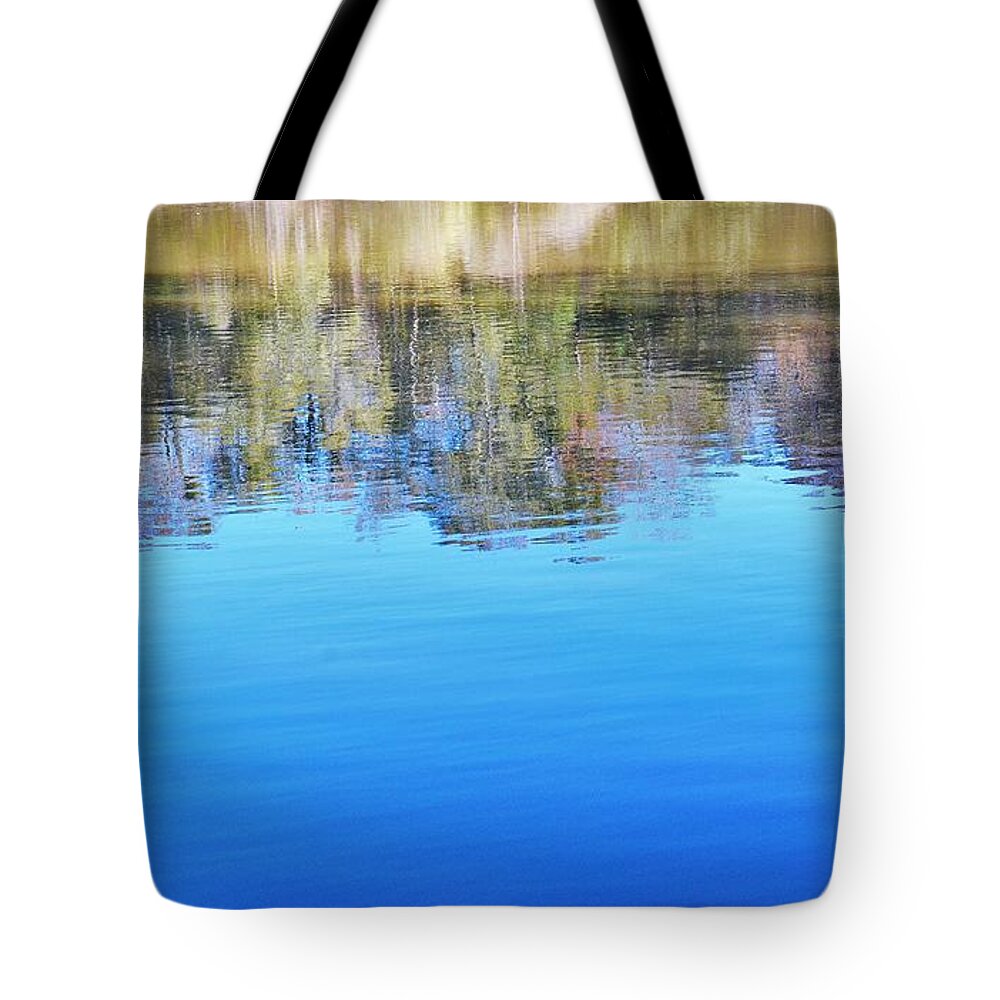 Reflections Tote Bag featuring the photograph Palette Of Pastels by Jan Gelders