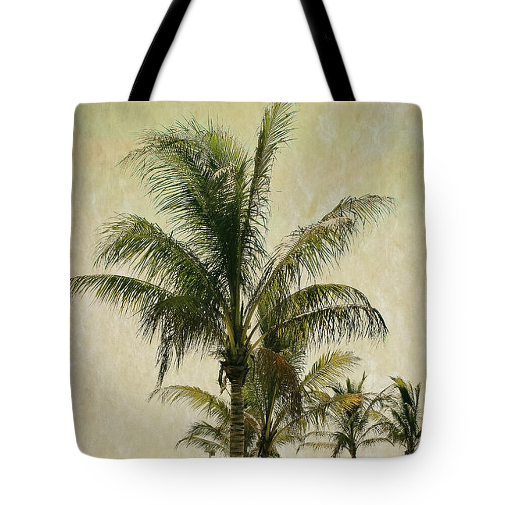 Palm Trees Tote Bag featuring the photograph Palm Trees at the Point by Colleen Kammerer