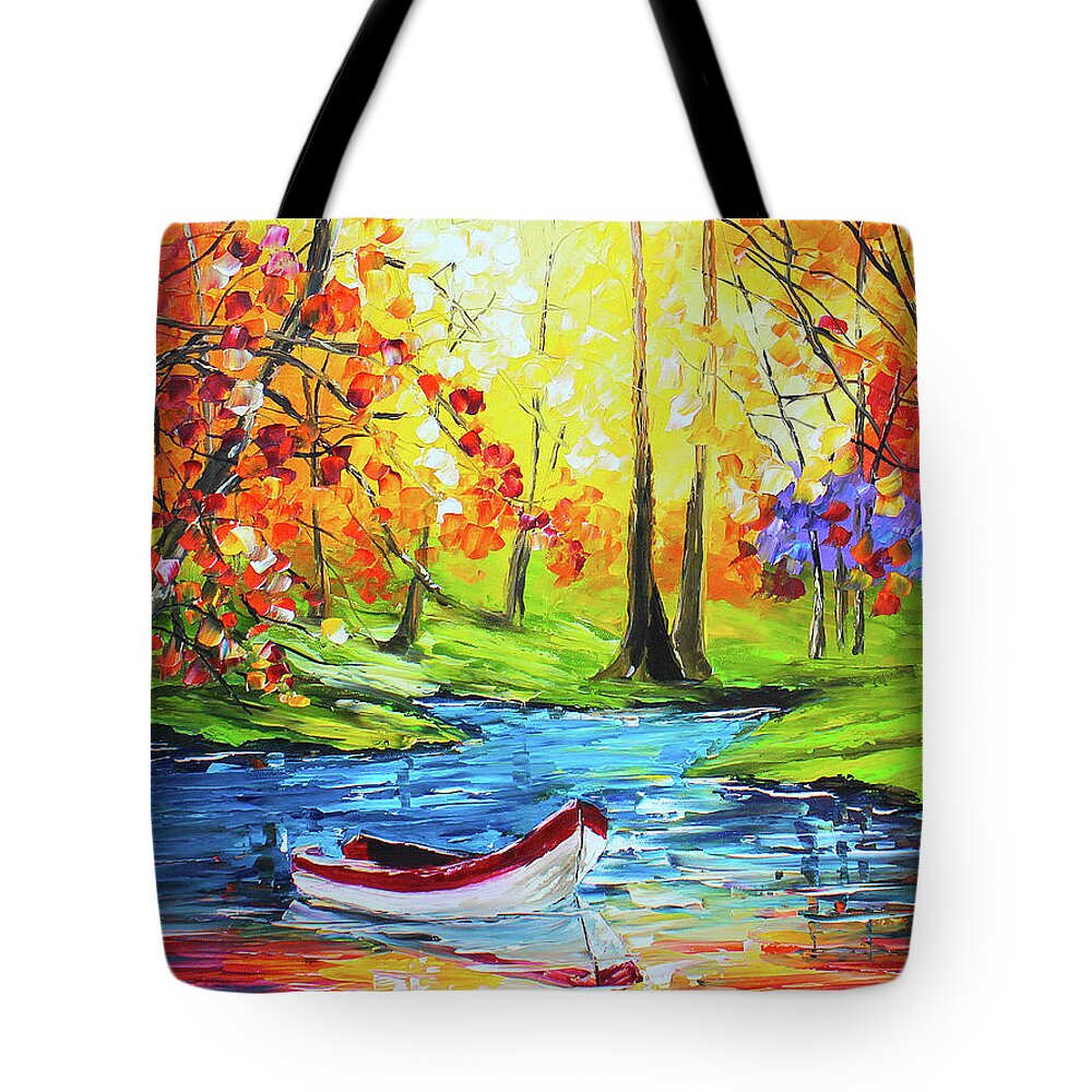 Caribbean House Tote Bag featuring the painting Panga by Kevin Brown