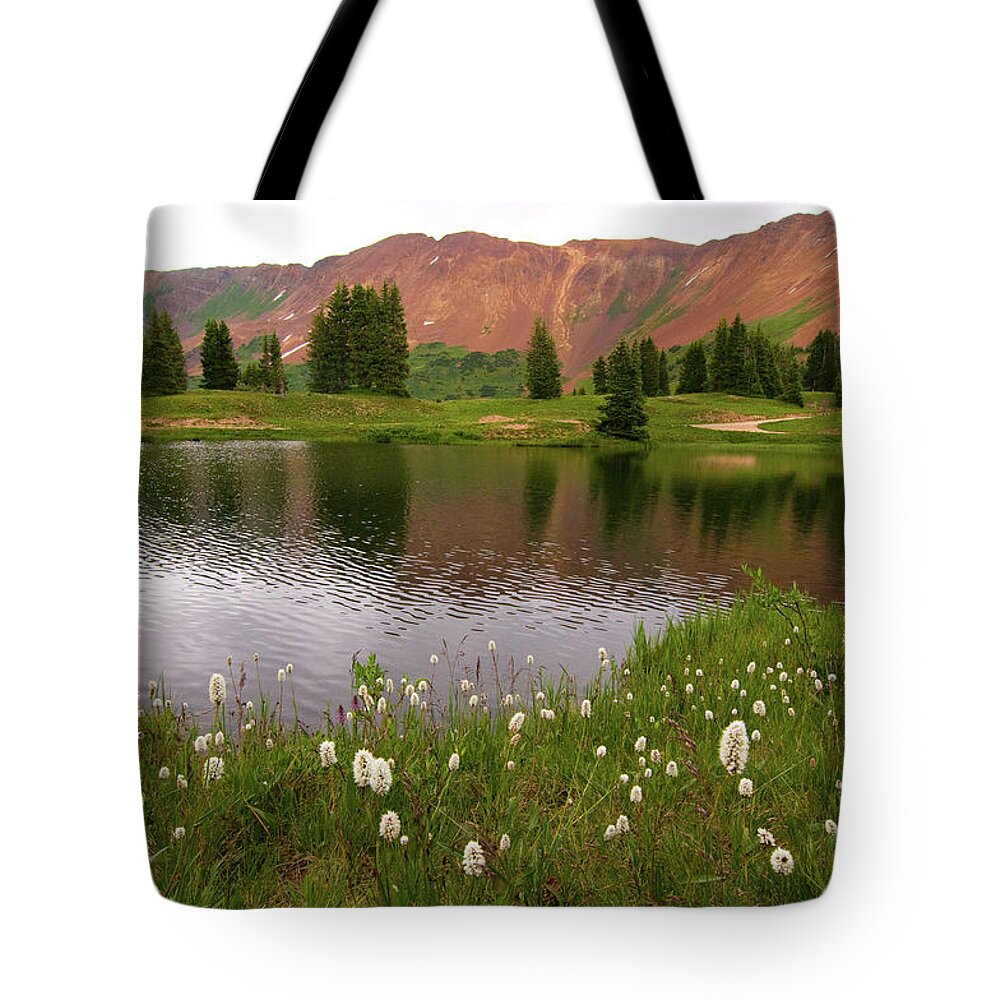 Colorado Tote Bag featuring the photograph Paradise Basin by Steve Stuller