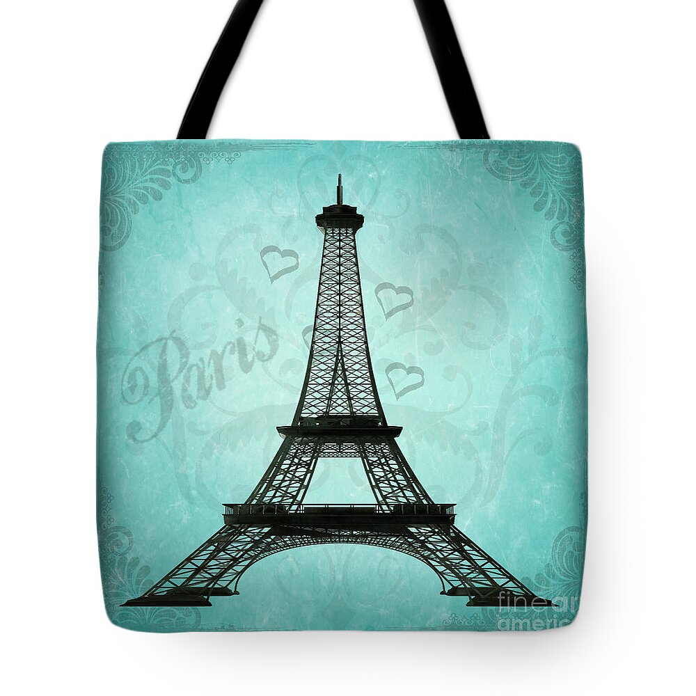 Paris Tote Bag featuring the photograph Paris Collage by Jim And Emily Bush