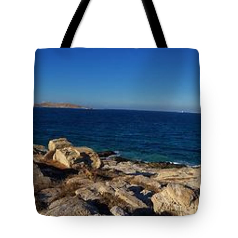 Colette Tote Bag featuring the photograph Paros Island Greece by Colette V Hera Guggenheim