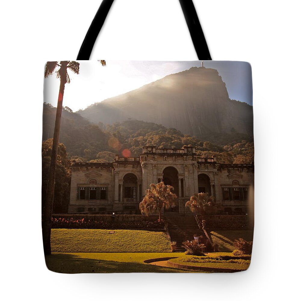 Rio Tote Bag featuring the photograph Parque de Lague by Mark Nowoslawski