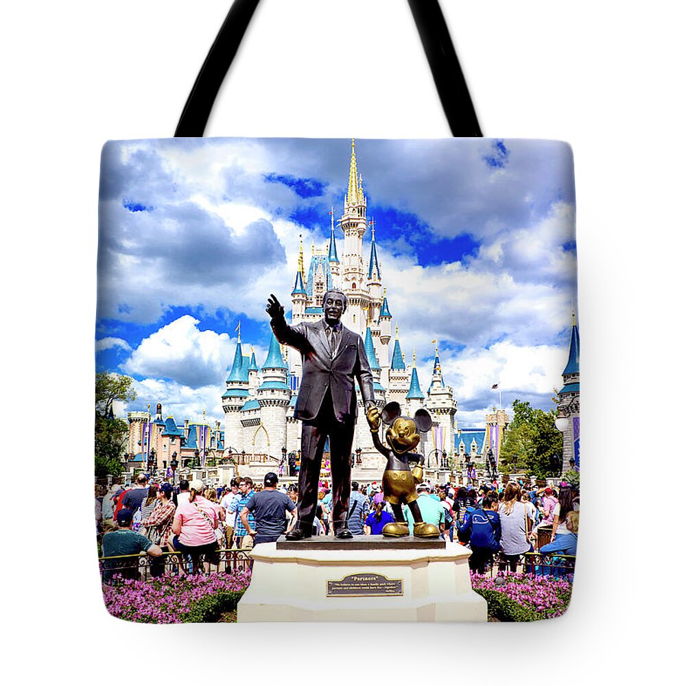 Animal Kingdom Tote Bag featuring the photograph Partners Two by Greg Fortier