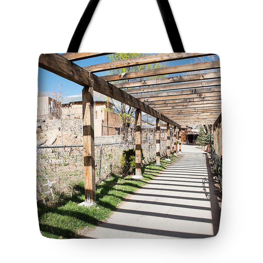 Passage To Sanctuary Tote Bag featuring the photograph Passage to Sanctuary by Tom Cochran