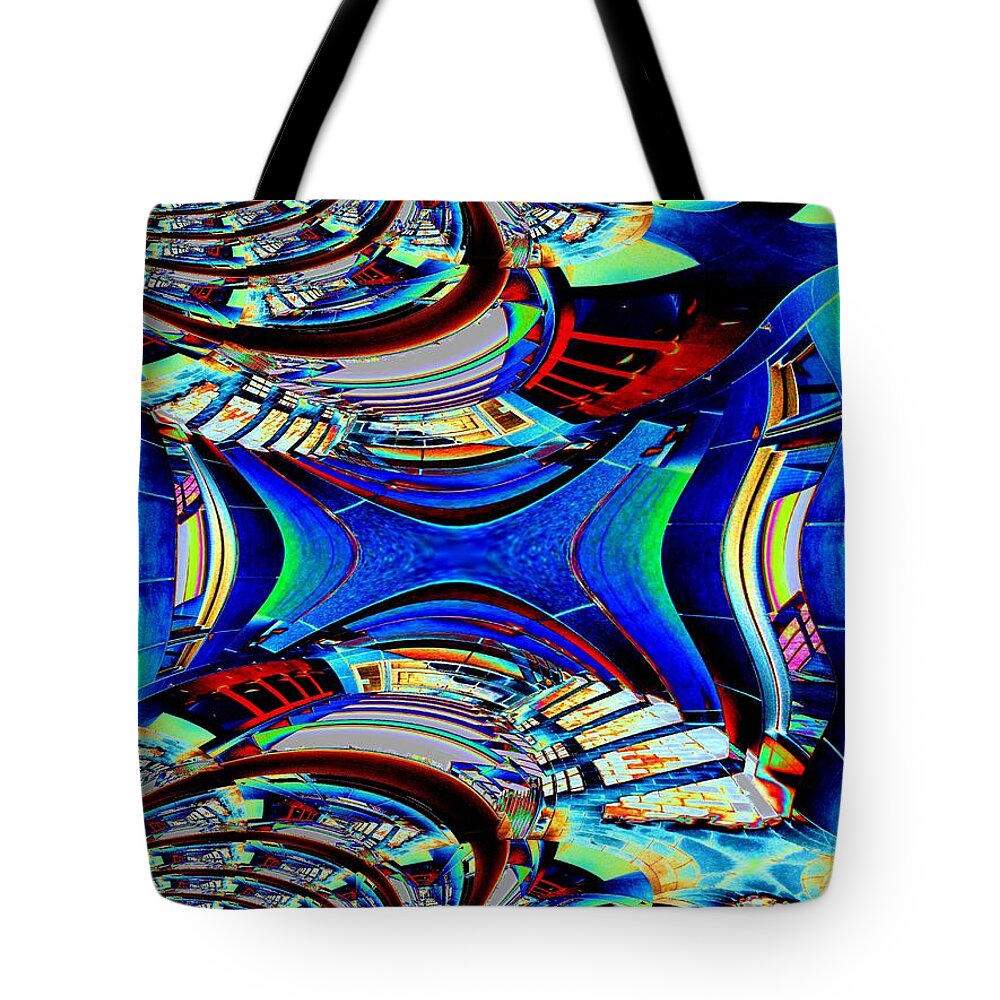 Passage Tote Bag featuring the photograph Passageway by Tim Allen