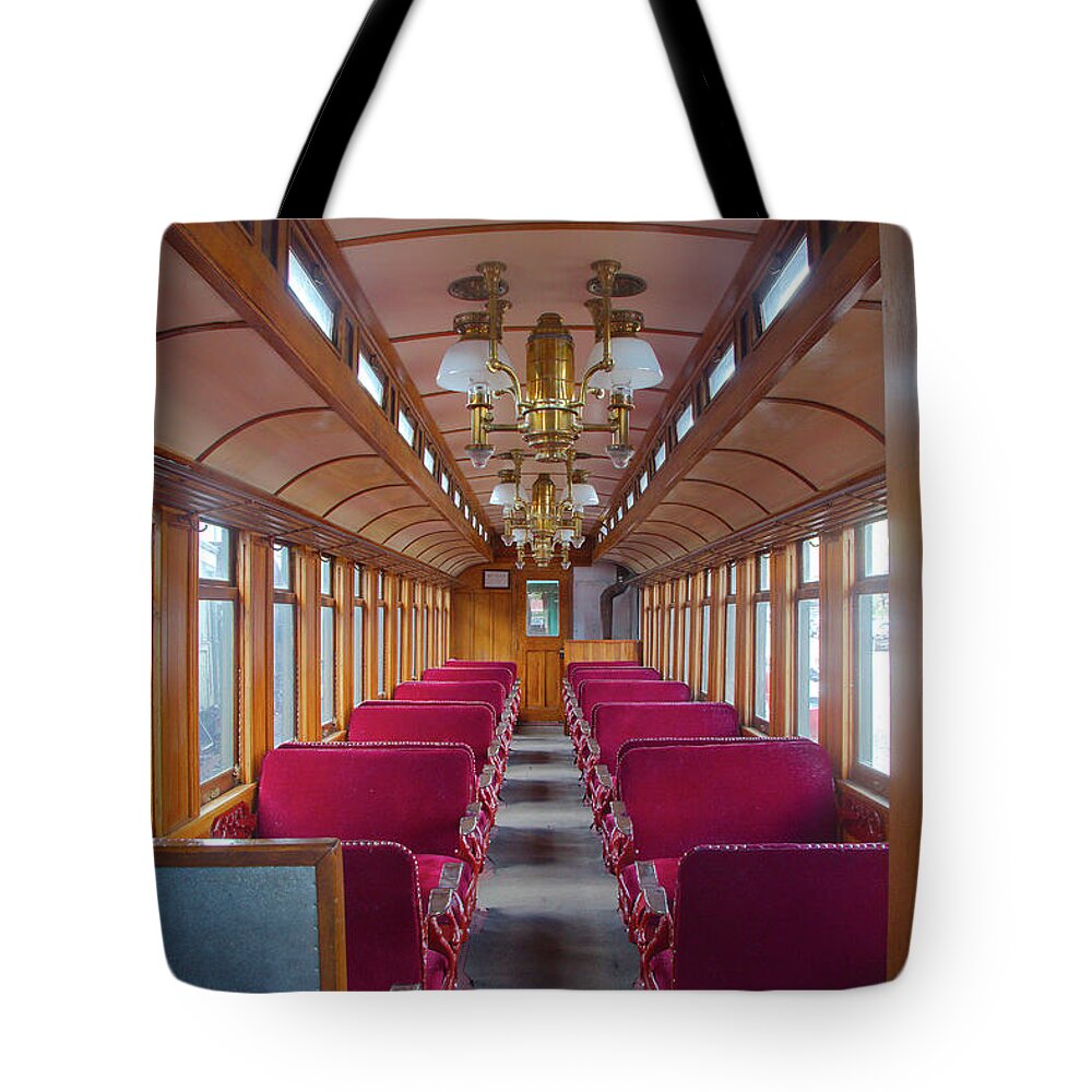15597 Tote Bag featuring the photograph Passenger Travel by Gordon Elwell