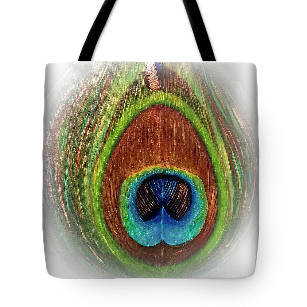 Painting Tote Bag featuring the painting Passion by Sudakshina Bhattacharya