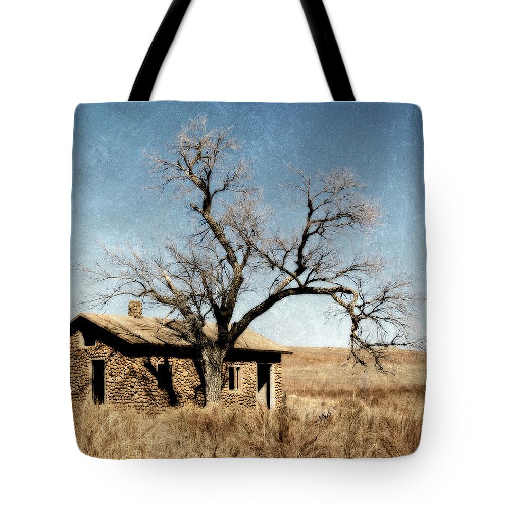 wichita Mountains Tote Bag featuring the photograph Past Times in the Wichita's by Lana Trussell