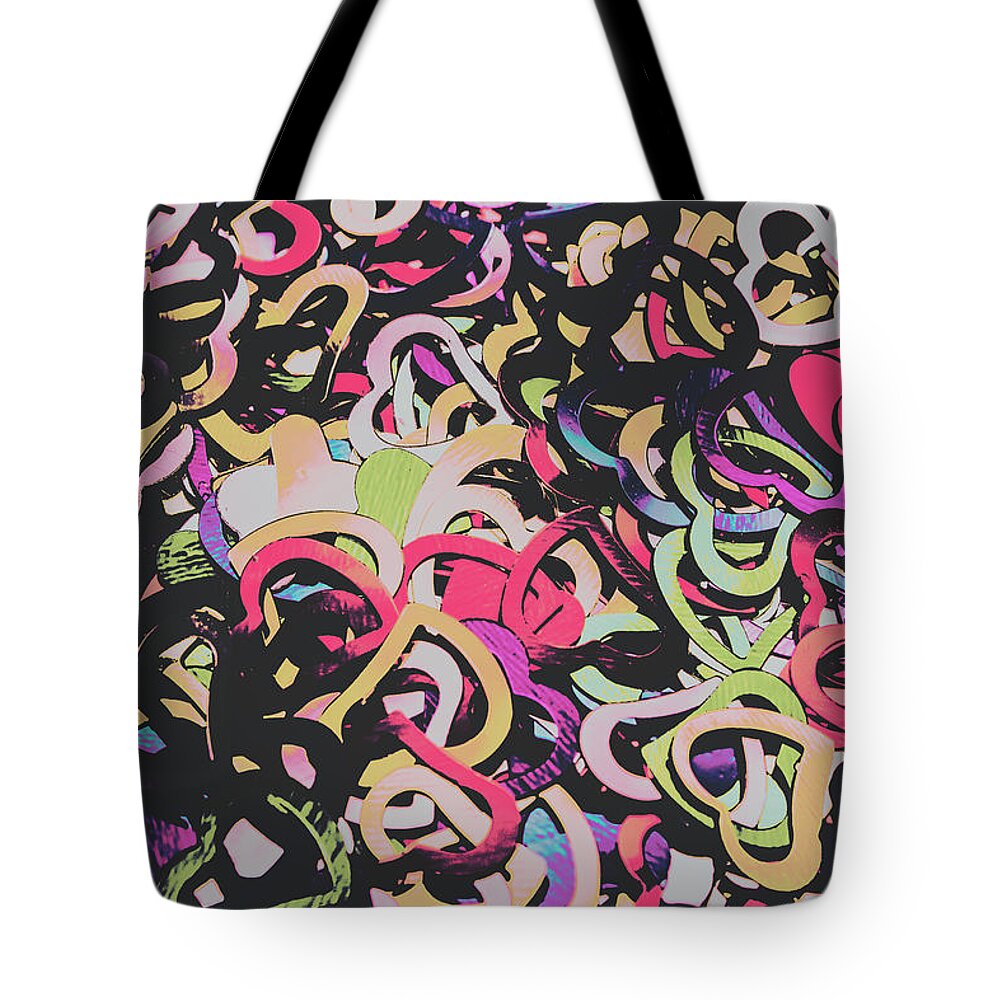 Hearts Tote Bag featuring the photograph Pastel pop heart by Jorgo Photography