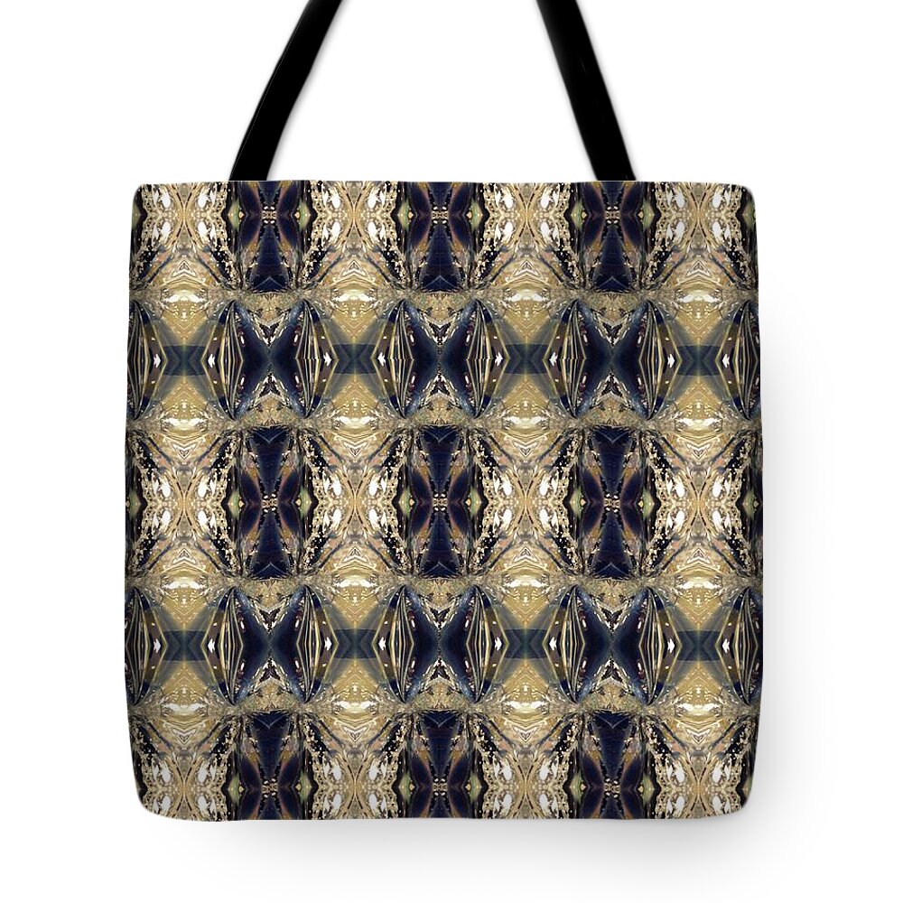 Decor Tote Bag featuring the digital art Patch Graphic series #1418 by Scott S Baker