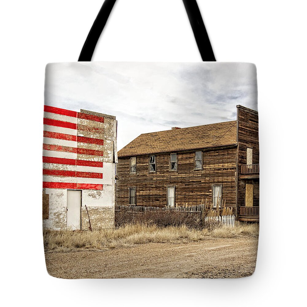 Americana Tote Bag featuring the photograph Patriotic Bordello by Scott Read