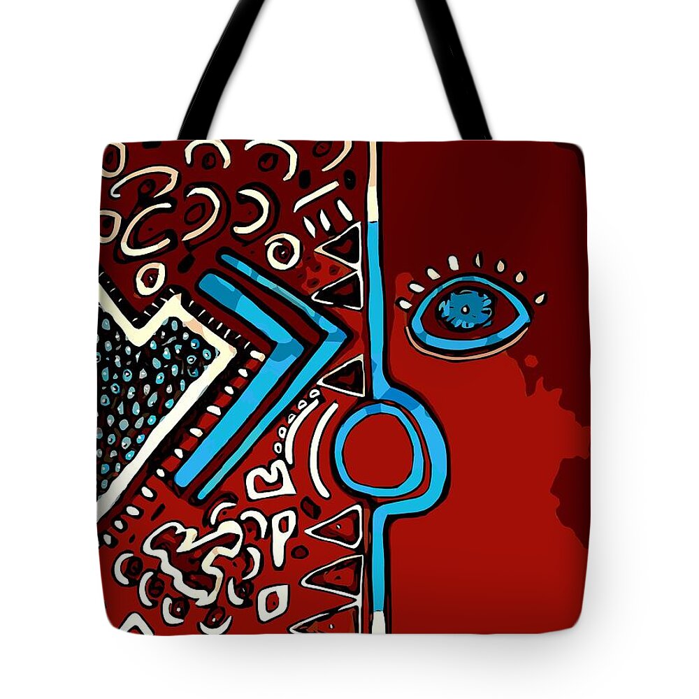 Water Protectors Tote Bag featuring the drawing Peace pipe by Neal Barbosa